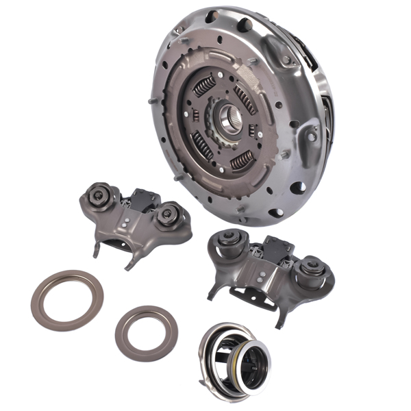 离合器套件 Transmission Clutch Pressure Plate & Clutch Fork Kit Replacement for Ford Fiesta 2011-2019, Focus 2012-2017 CA6Z7515J CA6Z7515K-3