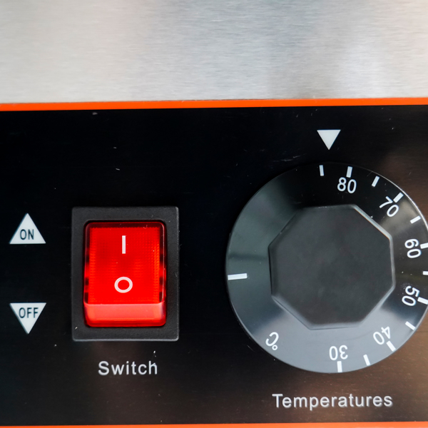 A3 酱汁泵2头美标110V Electric Sauce Bottle Warmer Nacho Cheese Warmer with 22oz bottle 86-185℉ 110V-9