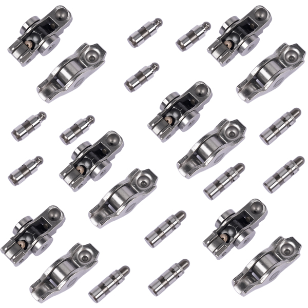 摇臂挺杆套装 12Pcs Intake Valve Tappets Replacement for Jeep Wrangler Dodge Durango Ram 1500 Voyager 3.6L 5047979AA-4