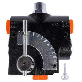 流量控制阀 Hydraulic Adjustable Variable Flow Control Valve w/Relief Replacement for FCR51-1/2 1/2”NPT