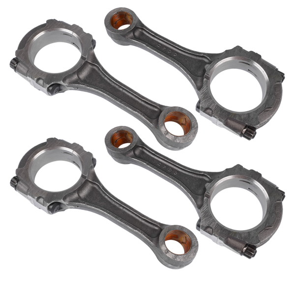 连杆 4pcs Connecting Rods Replacement for Toyota 4Runner Tacoma T100 2.7L l4 3RZFE 13201-79205 13201-79466-10