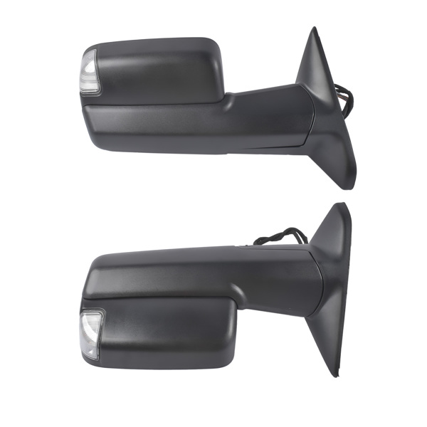 后视镜 Left + Right Power Heated Towing Mirror Fold Replacement for Ram 2500 3500 2019 2020 2021 CH1320506 CH1321506-4