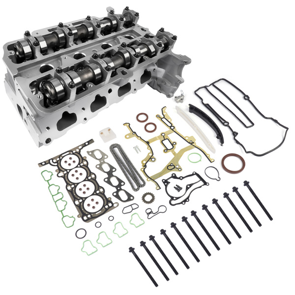 缸盖总成+大修包 Cylinder Head Assy+Gasket+Timing Chain Kit Fits for Chevy Cruze Trax Sonic Buick Encore 1.4L 2011-2016 HS26540PT-1 55573669 55565291-5