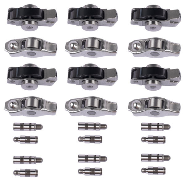 摇臂挺杆套装 12Pcs Intake Valve Tappets Replacement for Jeep Wrangler Dodge Durango Ram 1500 Voyager 3.6L 5047979AA-3