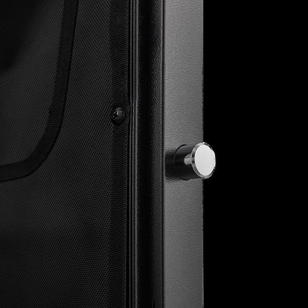 大型重型枪支保险箱，适用于步枪和手枪 - 55.2 英寸枪支安全柜，配有电子锁、LED 灯和可拆卸搁板不支持Self-Pick Up-18