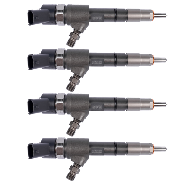 喷油器 4x Fuel Injectors Replacement for Yanmar 3.3L 4TNV88C 4TNV98 4TNV98-CWBV Engine 129E00-53100 0445110507-2