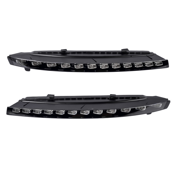 转向信号灯 2Pcs Front Bumper Left and Right Turn Signal Indicator Replacement for Audi Q7 3.0L 4.2L 2010-2015 4L0953042E 4L0953041E-3