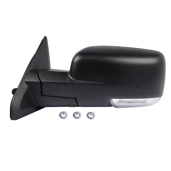 后视镜 Left Power Folding Heated Mirror w/ Puddle Light Replacement for Dodge Ram 1500 2500 3500 2013-2019 68231241AI-4