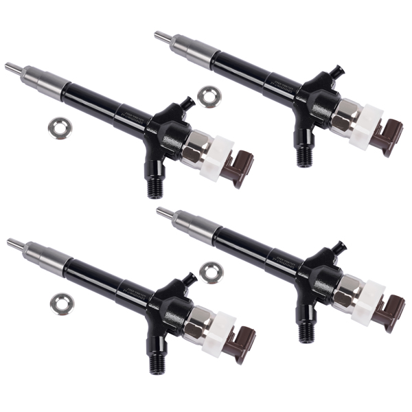喷油器 4x Common Rail Diesel Injectors Replacement for Mitsubishi Triton Challenger 2.5L 4D56 2008-2015 095000-9560-3