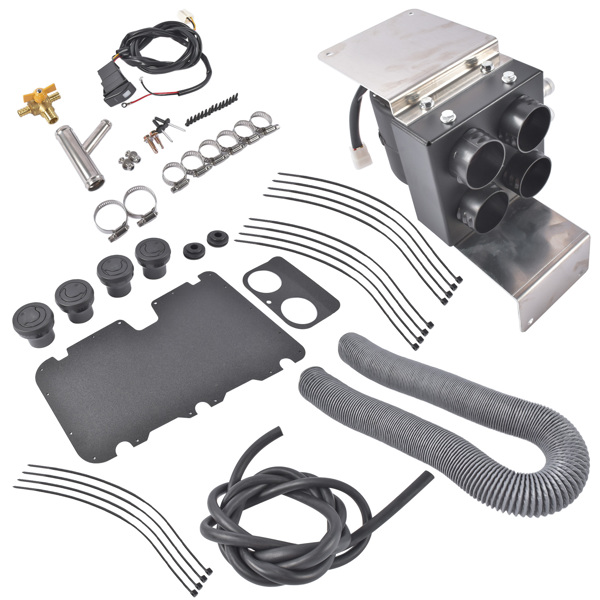 暖风加热除霜套件 Cab Heater with Defrost Kit SSHK131-01 Fit for Polaris RZR XP 1000 2019-2023-11
