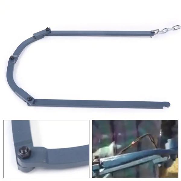 铁丝网栅栏修复工具围栏手动修补器花园草坪护栏修理工具固定器 蓝色*2.1-6