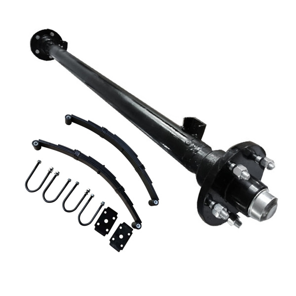拖车轴 3,500LB 72HF 58SC Straight Idler Trailer Axle Replacement for Boat Trailer RV Utility Axle-3