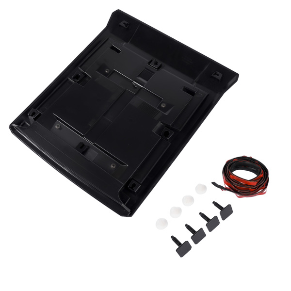 机盖饰板 Gloss Black Hood Scoop Hood Bulge 76181AK900 Replacement for Toyota Tacoma 2024-2025 76181-AK900-6