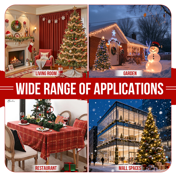 3ft 白色 铁锹雪人 绕线植绒 110LED灯暖白 圣诞灯饰雪人 30V 3.6W 美规-9