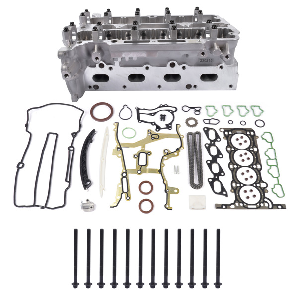 缸盖+大修包 Cylinder Head + Gasket Bolts Timing Chain Set Fits for Chevy Cruze Trax Sonic Buick Encore 1.4L 2011-2016 HS26540PT-1 55573669 55565291 55562233-3