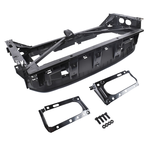 水箱框架 Header Panel Nose Headlight Lamp Mounting Black Fit for GMC Yukon / Yukon XL 5.3L 6.2L V8 4-Door 2015-2020-7