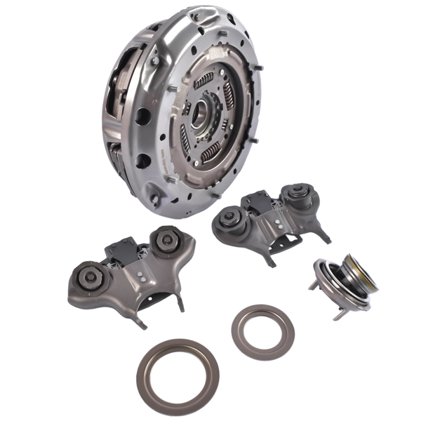 离合器套件 Transmission Clutch Pressure Plate & Clutch Fork Kit Replacement for Ford Fiesta 2011-2019, Focus 2012-2017 CA6Z7515J CA6Z7515K-7