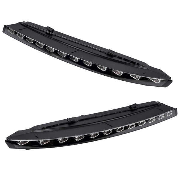 转向信号灯 2Pcs Front Bumper Left and Right Turn Signal Indicator Replacement for Audi Q7 3.0L 4.2L 2010-2015 4L0953042E 4L0953041E-4