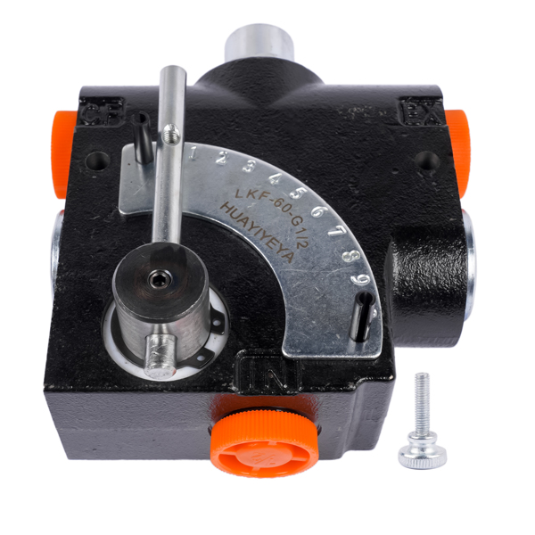 流量控制阀 Hydraulic Adjustable Variable Flow Control Valve w/Relief Replacement for FCR51-1/2 1/2”NPT-8