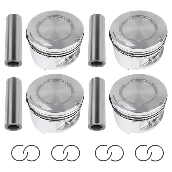 活塞环套装 Pistons and Rings Replacement for Toyota 4Runner Celica Pickup 2.4L L4 SOHC 22R 22RE 22REC 1985-1995 13101-35030-4