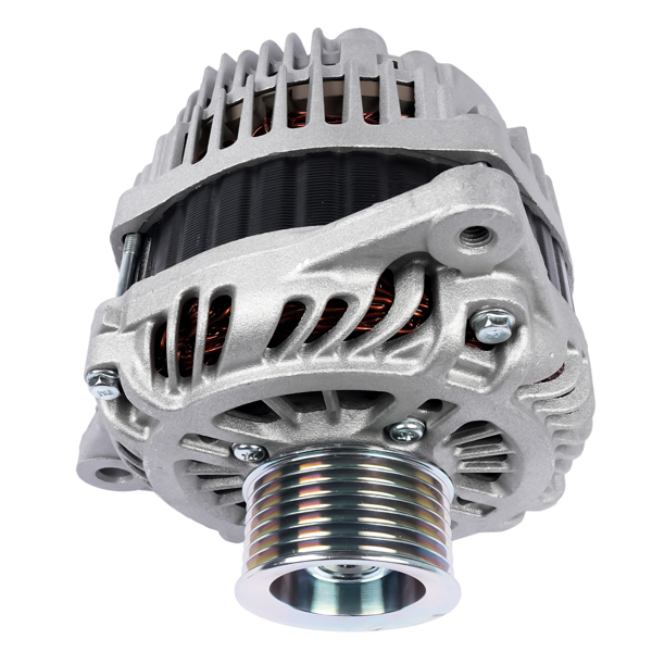 发电机 12V 150A Alternator with 7-Groove Pulley Fits for INFINITI EX35 EX37 M35 M37 Q60 Q70 Nissan 350Z 370Z 2007-2016-4