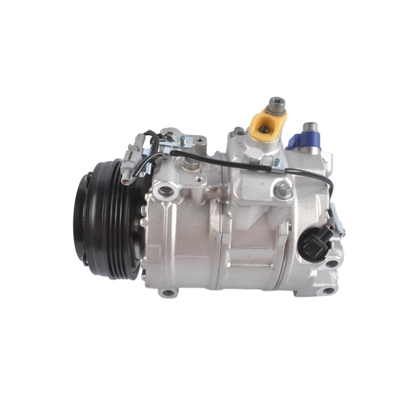 汽车空调压缩机 A/C Compressor w/ 4-Groove Clutch Replacement for BMW 550i 650i 750i 750Li M5 M6 X1 X3 X4 X5 X6 64509154072-3
