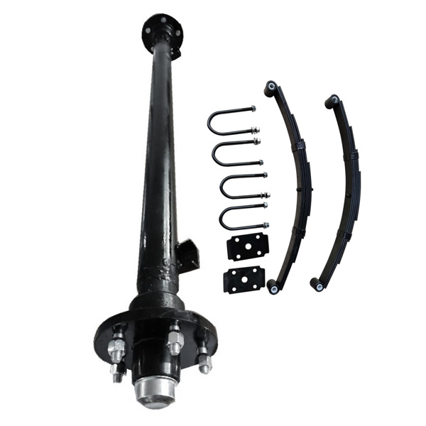 拖车轴 3,500LB 72HF 58SC Straight Idler Trailer Axle Replacement for Boat Trailer RV Utility Axle-1