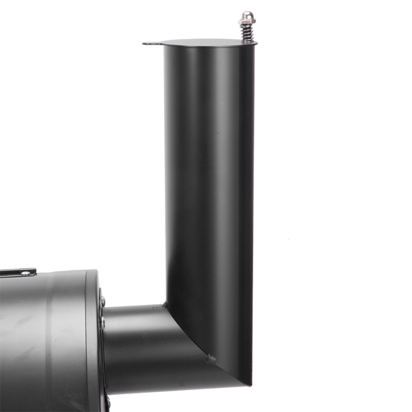 44*25*44in 黑色 双炉带烟囱 油桶形 碳烤炉-13