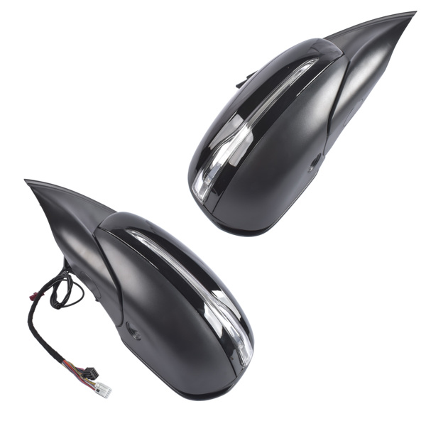 后视镜 2Pcs Power Mirrors with Turn Signal/Memory/Blind Spot Fits for Mercedes GLE350 GLE450 GLE580 GLS580 GLE53 GLS63 AMG 2020-2023 1678109101 1678109201-5