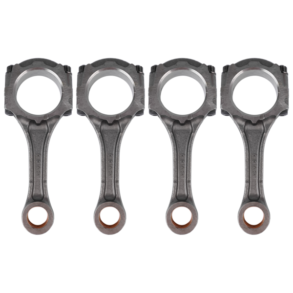 连杆 4pcs Connecting Rods Replacement for Toyota 4Runner Tacoma T100 2.7L l4 3RZFE 13201-79205 13201-79466-1