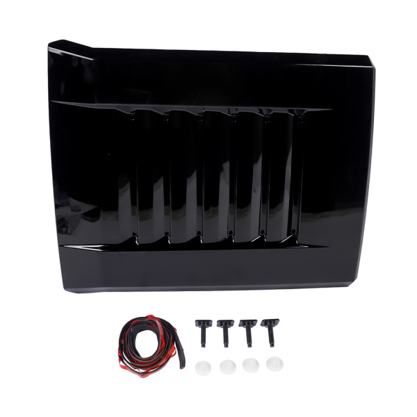 机盖饰板 Gloss Black Hood Scoop Hood Bulge 76181AK900 Replacement for Toyota Tacoma 2024-2025 76181-AK900-7