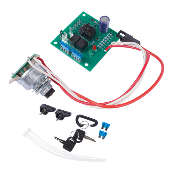 点火模块 AM136681 Ignition Switch Module w/keys Replacement for John Deere 415 425 445 455 SN0-70,000-6