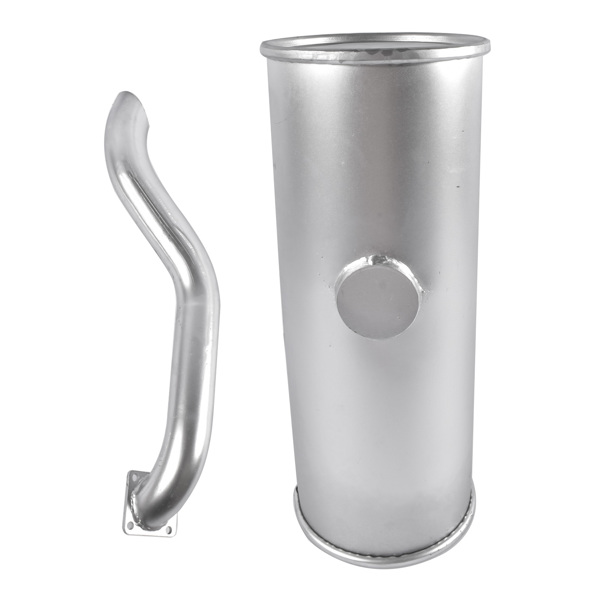 消声器 Muffler Silencer Replacement for Yanmar Engine 4TNV98 Takeuchi Excavator TL130 420*175mm-4