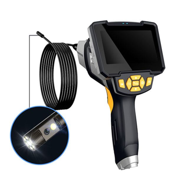 手持工业带屏内窥镜 4.3寸 8mm 双镜头 32G内存卡 10米（带锂电池）-10