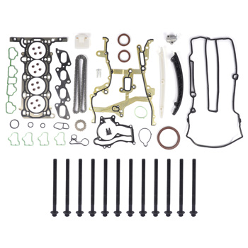 发动机大修包 Head Gasket Bolts + Timing Chain Kit Fits for Chevy Cruze Sonic Trax Buick Encore 1.4L 2011-2016 HS26540PT-1 HS54898 55562793