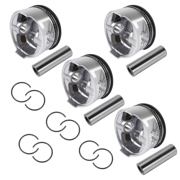 活塞环套装 Pistons and Rings Replacement for Toyota 4Runner Celica Pickup 2.4L L4 SOHC 22R 22RE 22REC 1985-1995 13101-35030-8