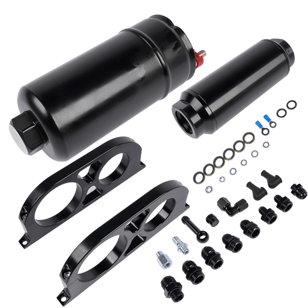 A3- 燃油泵泵芯 380LPH Universal Fuel Pump + Bracket Kit & Filter AN8 Replacement for 0580254044 50-1005-2