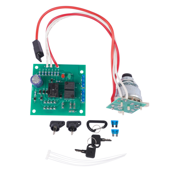 点火模块 AM136681 Ignition Switch Module w/keys Replacement for John Deere 415 425 445 455 SN0-70,000-4