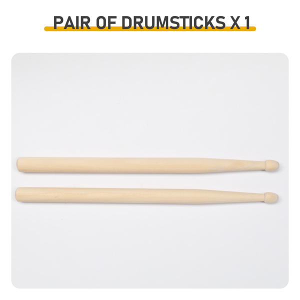 12in*5.5in 杨木 小军鼓 红色-7