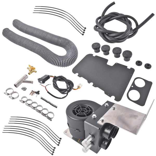 暖风加热除霜套件 Cab Heater with Defrost Kit SSHK131-01 Fit for Polaris RZR XP 1000 2019-2023-4