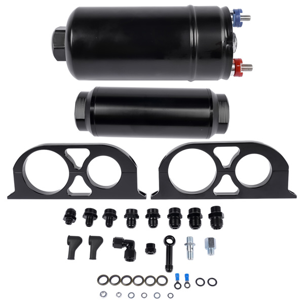 A3- 燃油泵泵芯 380LPH Universal Fuel Pump + Bracket Kit & Filter AN8 Replacement for 0580254044 50-1005-4