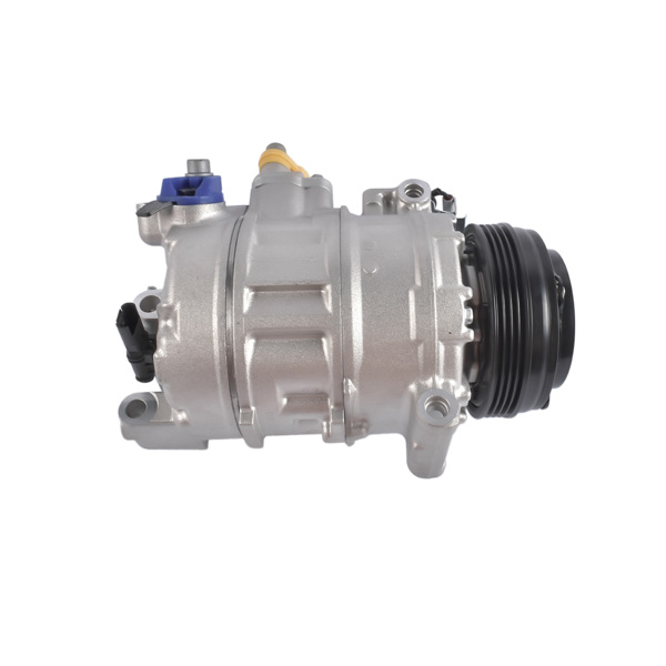 汽车空调压缩机 A/C Compressor w/ 4-Groove Clutch Replacement for BMW 550i 650i 750i 750Li M5 M6 X1 X3 X4 X5 X6 64509154072-2