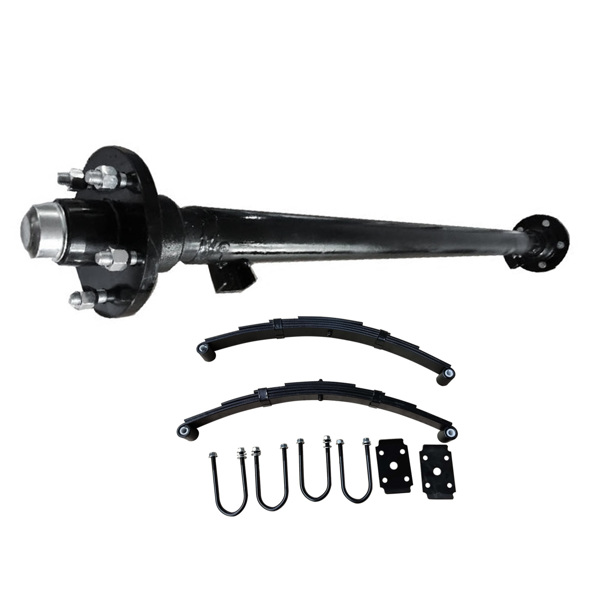 拖车轴 3,500LB 72HF 58SC Straight Idler Trailer Axle Replacement for Boat Trailer RV Utility Axle-6