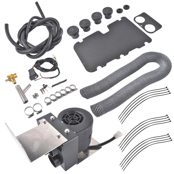 暖风加热除霜套件 Cab Heater with Defrost Kit SSHK131-01 Fit for Polaris RZR XP 1000 2019-2023-3