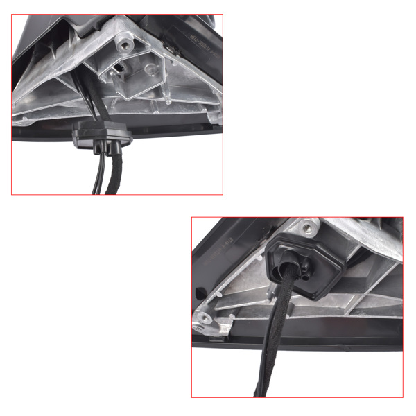 后视镜 2Pcs Power Mirrors with Turn Signal/Memory/Blind Spot Fits for Mercedes GLE350 GLE450 GLE580 GLS580 GLE53 GLS63 AMG 2020-2023 1678109101 1678109201-3