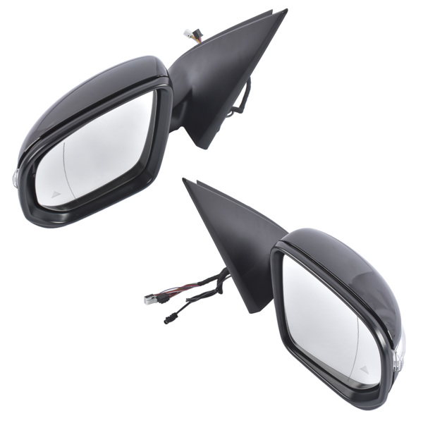 后视镜 2Pcs Power Mirrors with Turn Signal/Memory/Blind Spot Fits for Mercedes GLE350 GLE450 GLE580 GLS580 GLE53 GLS63 AMG 2020-2023 1678109101 1678109201-2