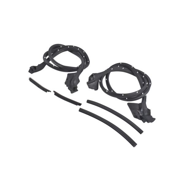 密封条 17Pcs Rubber Door Tailgate Weatherstripping Seal Kit Fit for Chevrolet El Camino GMC Caballero 1978-1987-6