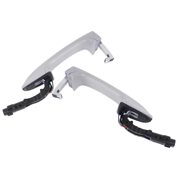 门拉手 Left + Right Exterior Door Handle Replacement for Porsche Cayenne 3.6L V6 4.8L V8 2011-2018 95853120501G2X 95853120602G2X-3