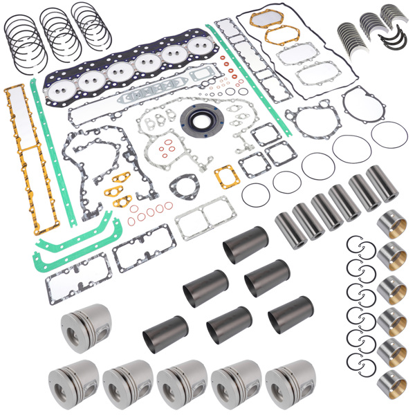 发动机大修包 Engine Rebuild Kit Replacement for  Kobelco 330LK SK320-6 Excavator 6D16 6D16T ME072065 ME072445 ME078502-2