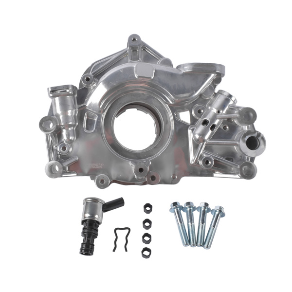 机油泵 Engine Oil Pump Fit for Chevrolet Silverado Tahoe Express 2500 3500 Suburban GMC Sierra 1500 Savana 2500 3500 Yukon Cadillac Escalade Aluminum 12686433 12657346 12659938-3